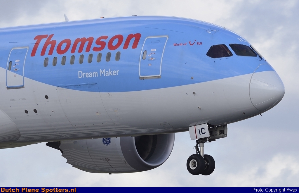 G-TUIC Boeing 787-8 Dreamliner Thomson Airways by Awax