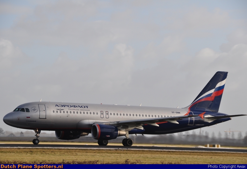 VP-BWM Airbus A320 Aeroflot - Russian Airlines by Awax