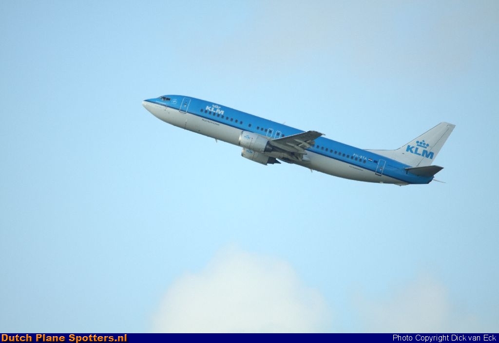 PH-BTA Boeing 737-400 KLM Royal Dutch Airlines by Dick van Eck