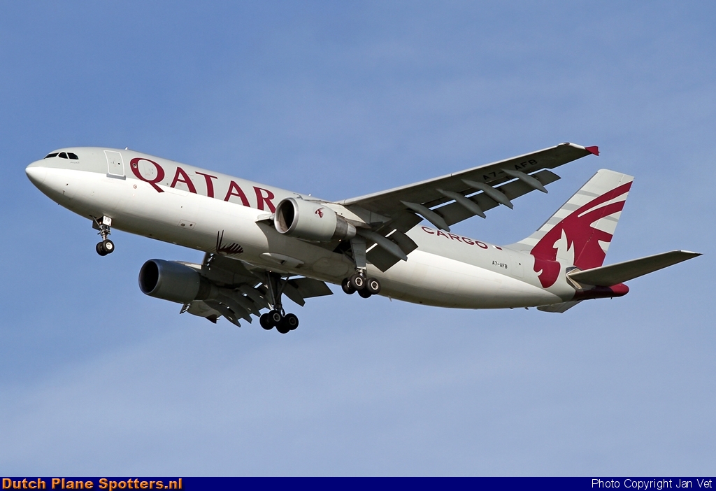 A7-AFB Airbus A300 Qatar Airways Cargo by Jan Vet