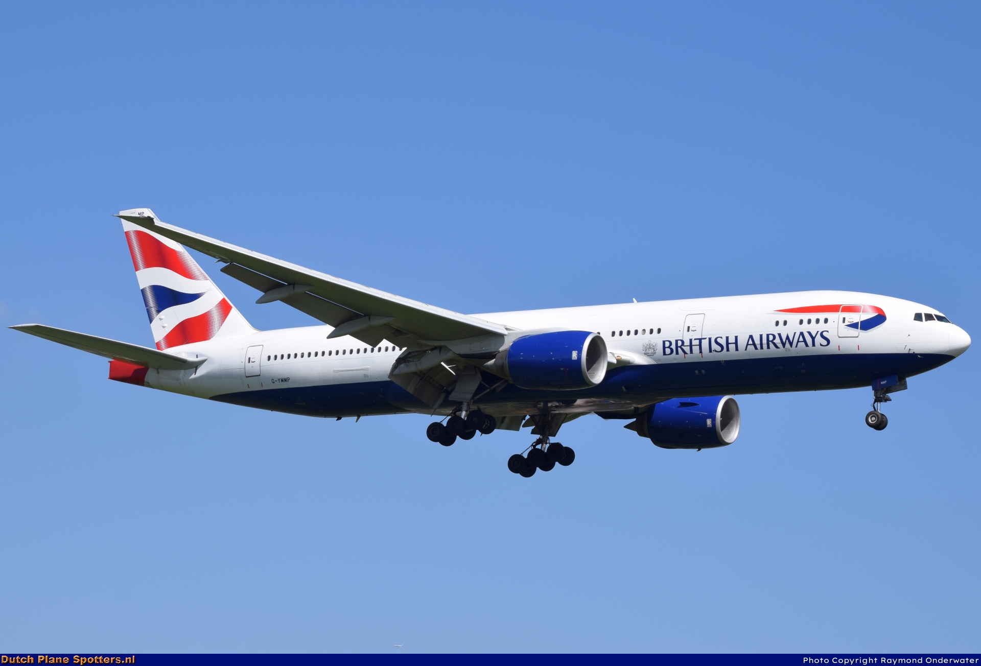 G-YMMP Boeing 777-200 British Airways by Raymond Onderwater