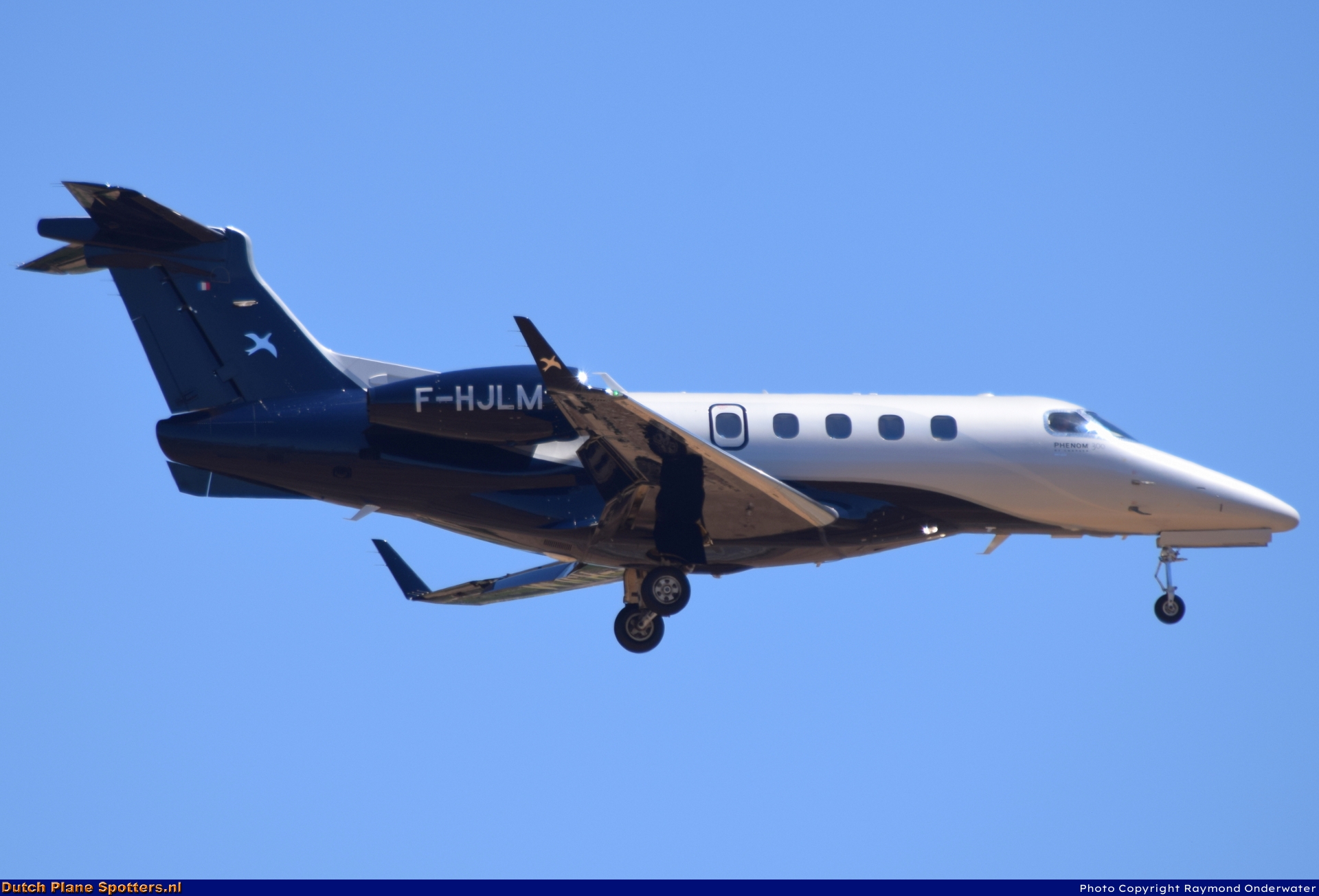 F-HJLM Embraer 505 Phenom 300 Private by Raymond Onderwater