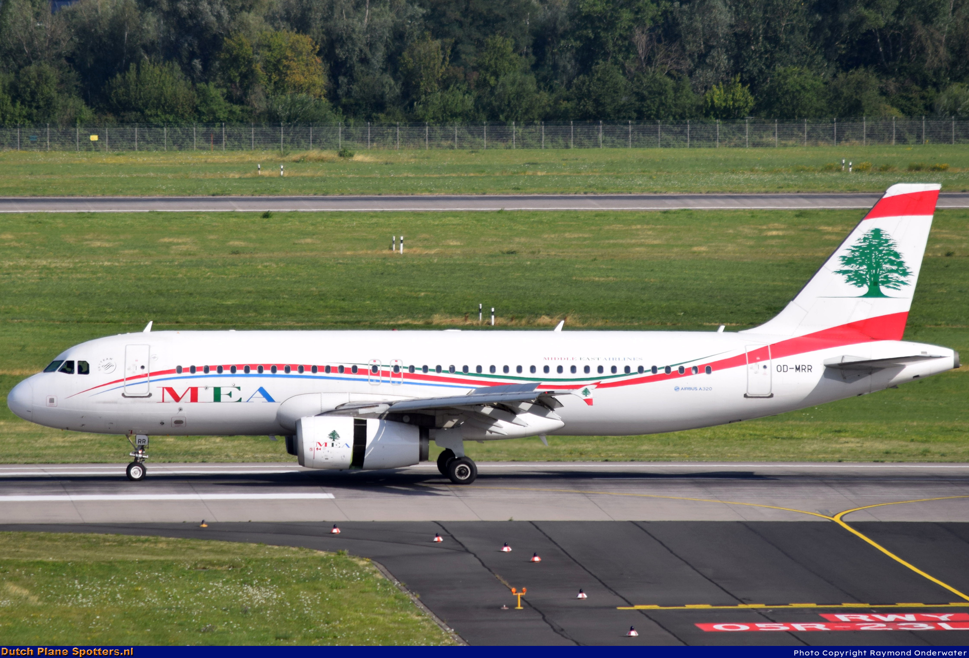 OD-MRR Airbus A320 Middle East Airlines (MEA) by Raymond Onderwater
