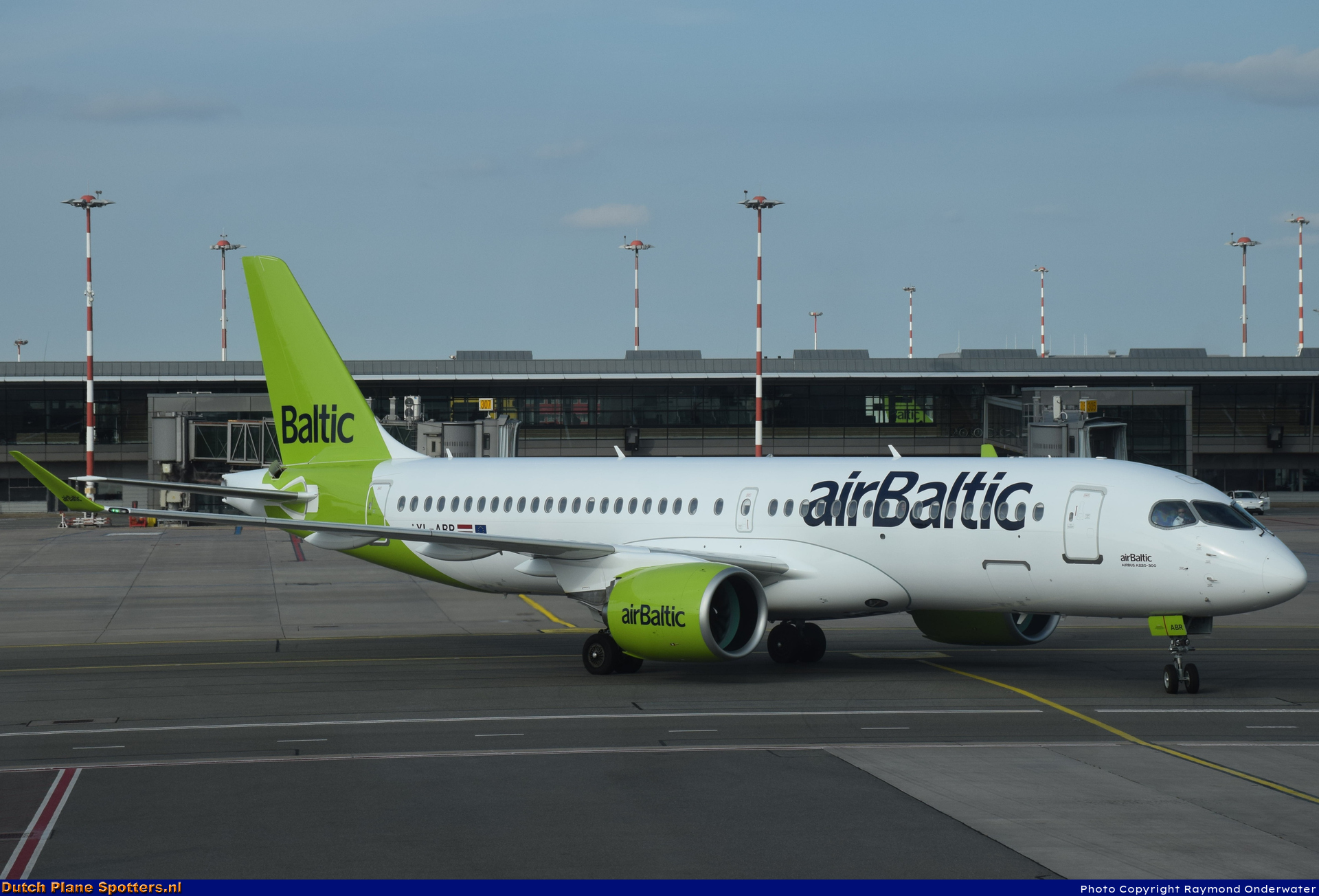 YL-ABR Airbus A220-300 Air Baltic by Raymond Onderwater