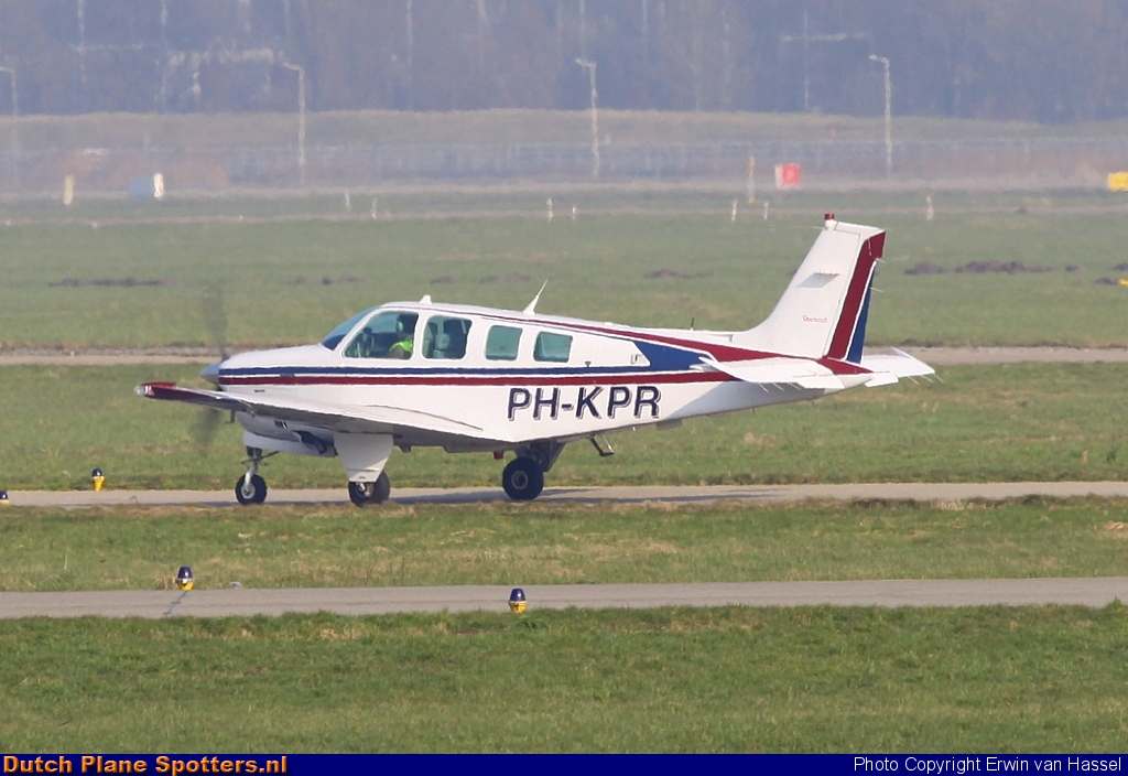 PH-KPR Beechcraft A36 Bonanza Private by Erwin van Hassel