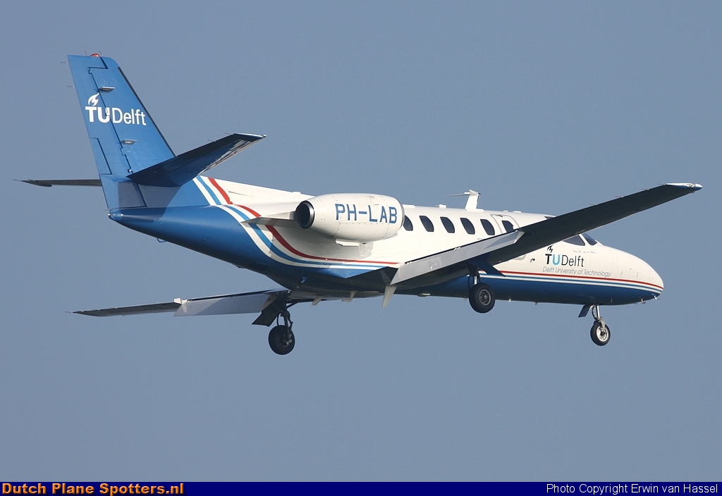 PH-LAB Cessna 550 Citation II National Aerospace Laboratory NLR by Erwin van Hassel
