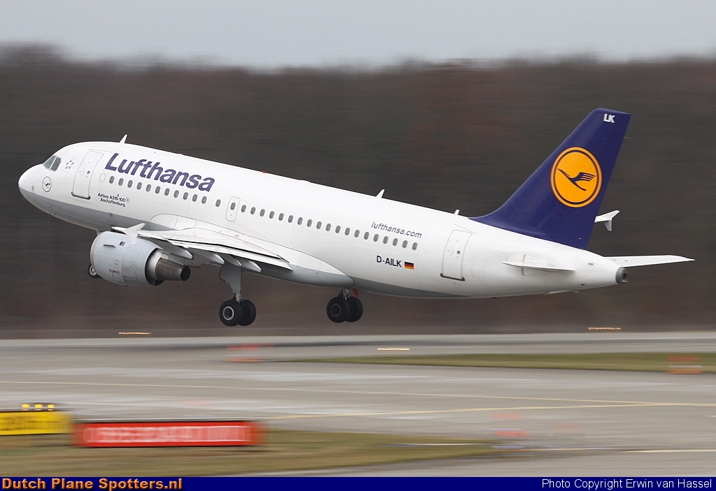 D-AILK Airbus A319 Lufthansa by Erwin van Hassel
