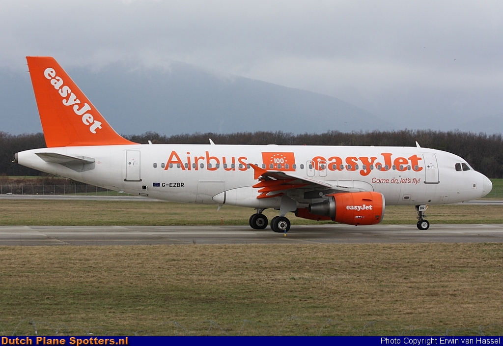 G-EZBR Airbus A319 easyJet by Erwin van Hassel