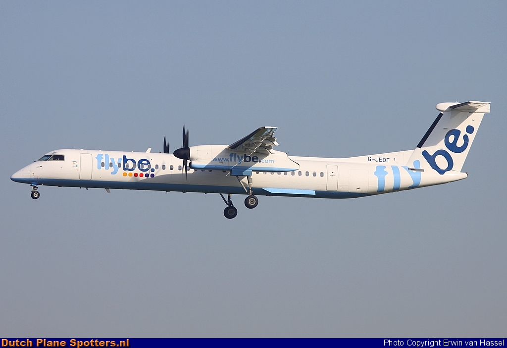G-JEDT Bombardier Dash 8-Q400 Flybe by Erwin van Hassel