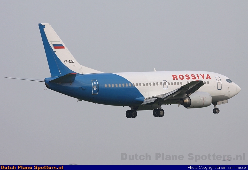 EI-CDG Boeing 737-500 Rossiya Airlines by Erwin van Hassel