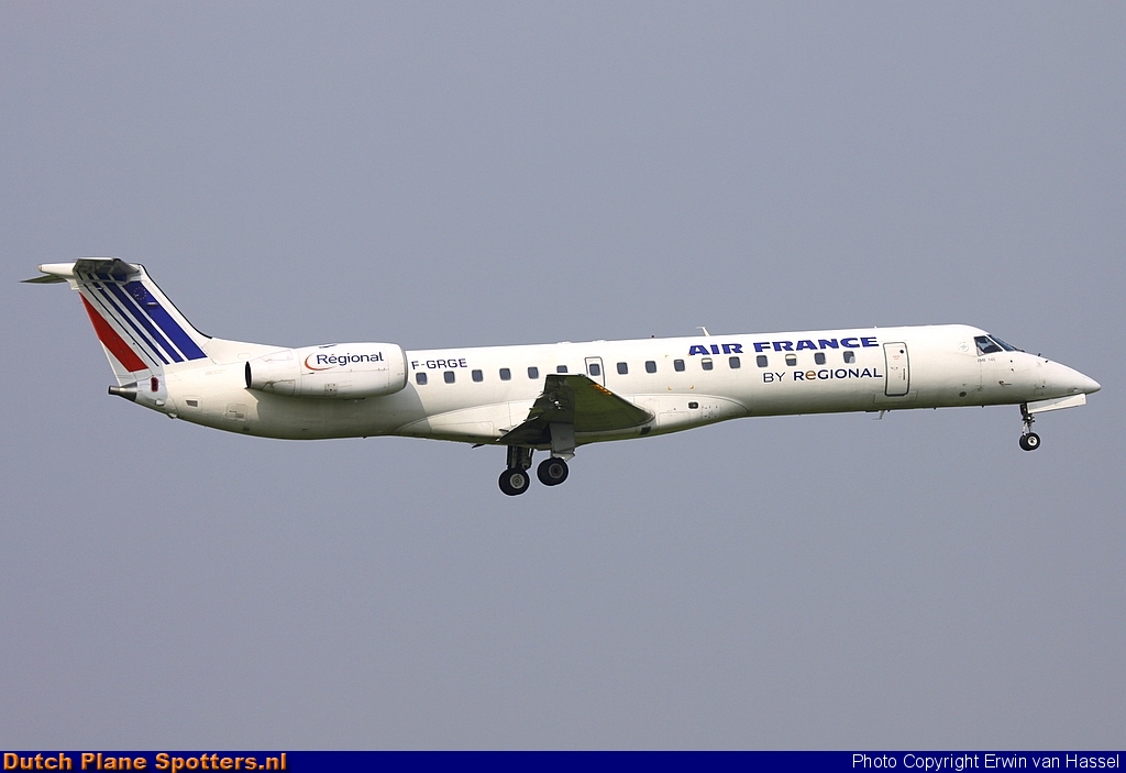 F-GRGE Embraer 145 Air France by Erwin van Hassel