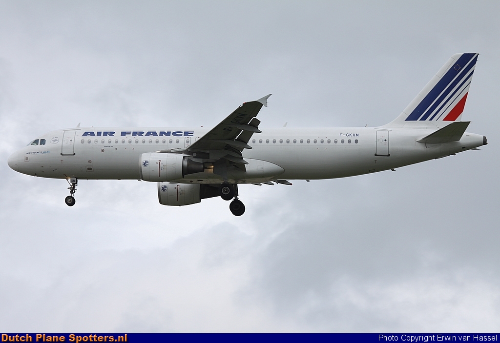 F-GKXM Airbus A320 Air France by Erwin van Hassel