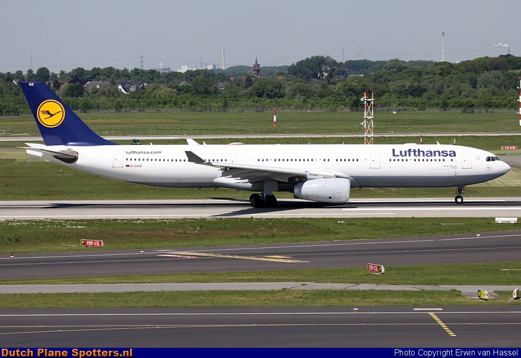 D-AIKD Airbus A330-300 Lufthansa by Erwin van Hassel