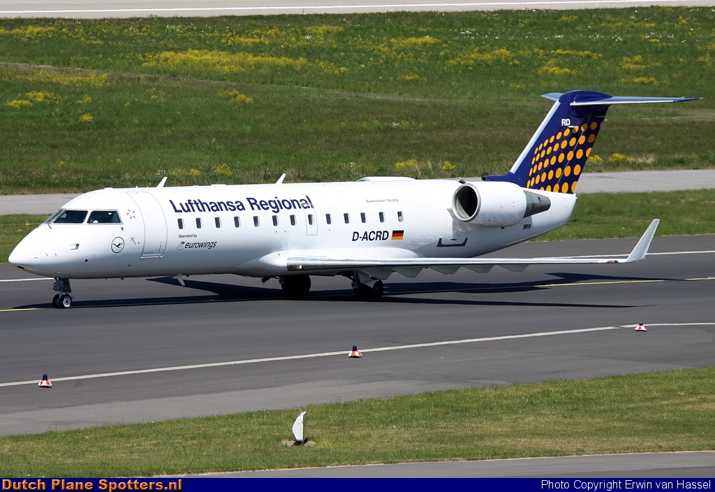D-ACRD Bombardier Canadair CRJ200 Eurowings (Lufthansa Regional) by Erwin van Hassel