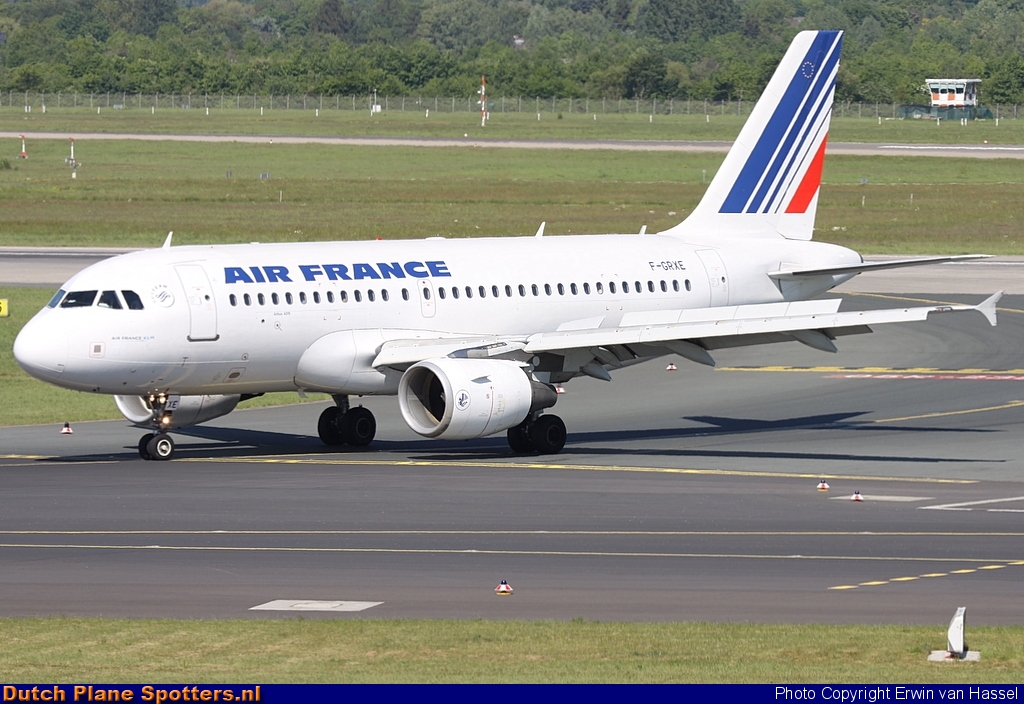 F-GRXE Airbus A319 Air France by Erwin van Hassel