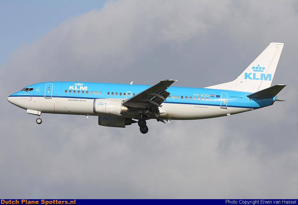 PH-BDO Boeing 737-300 KLM Royal Dutch Airlines by Erwin van Hassel
