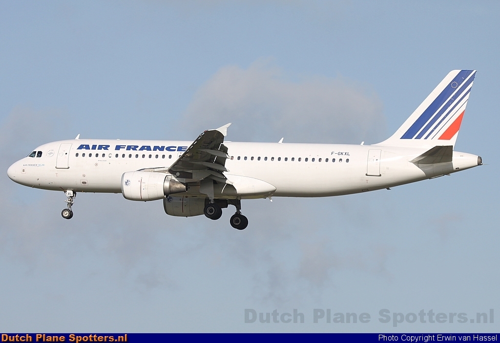 F-GKXL Airbus A320 Air France by Erwin van Hassel