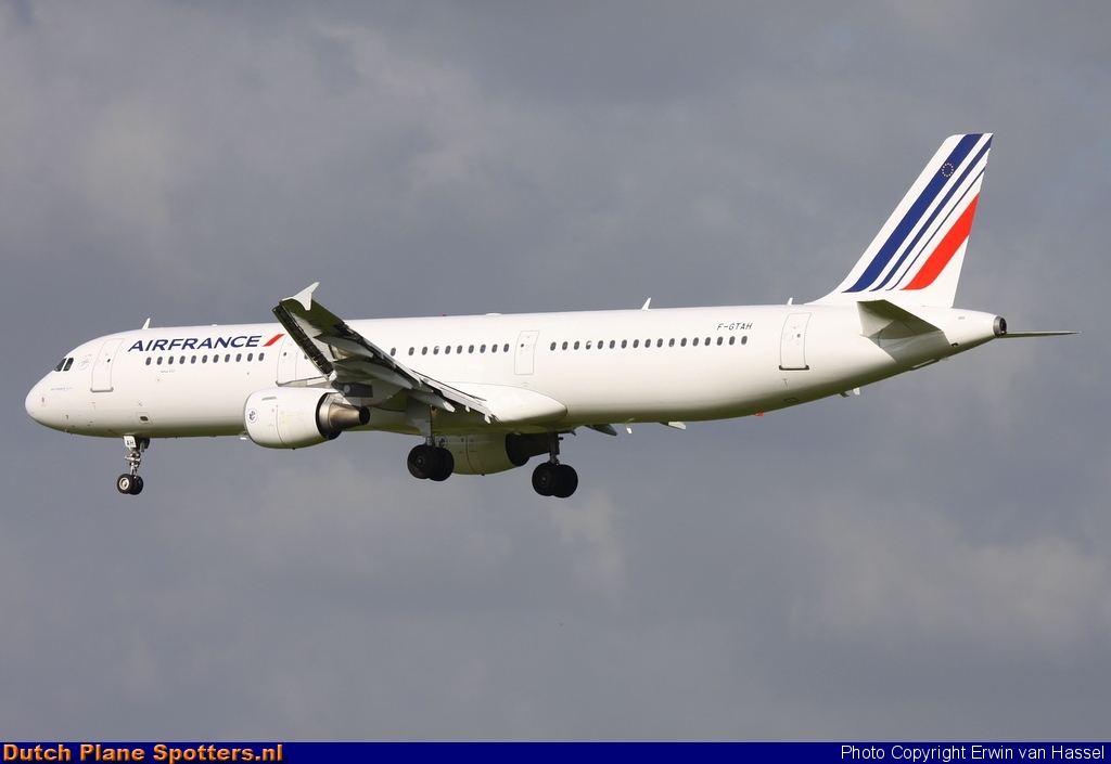 F-GTAH Airbus A321 Air France by Erwin van Hassel