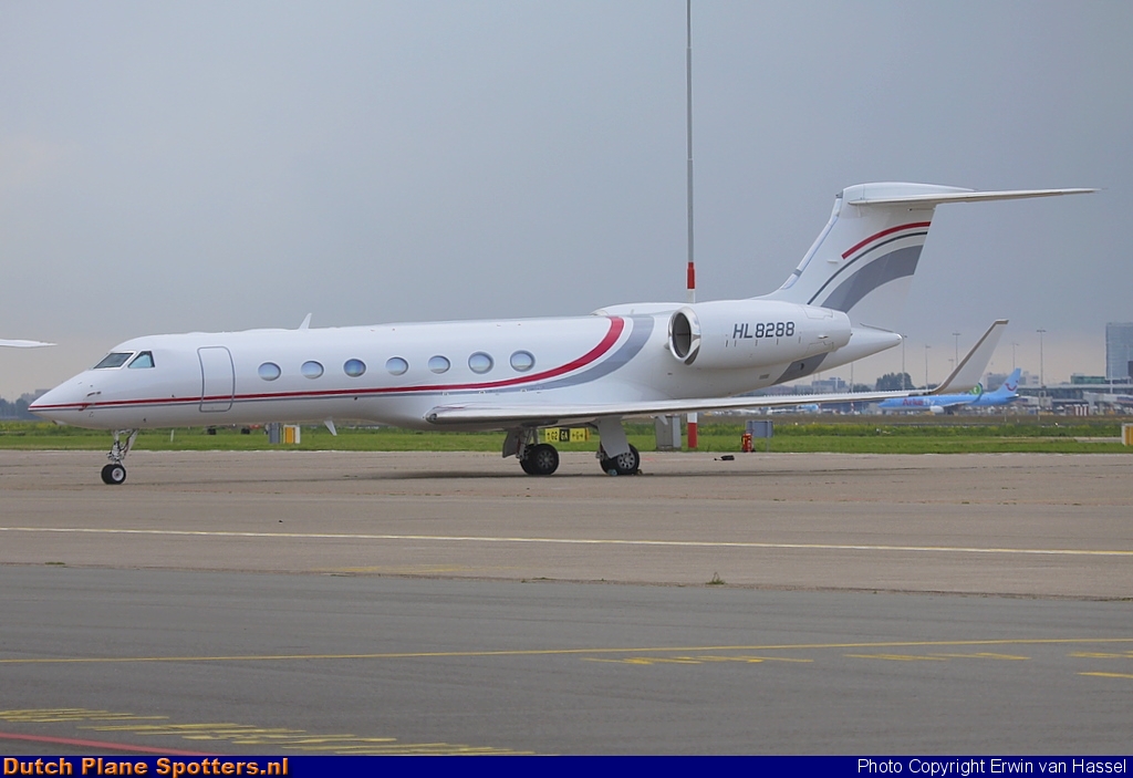 HL8288 Gulfstream G550 Private by Erwin van Hassel