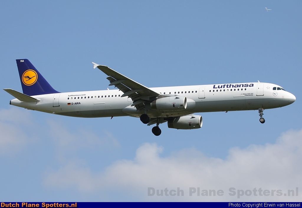 D-AIRA Airbus A321 Lufthansa by Erwin van Hassel