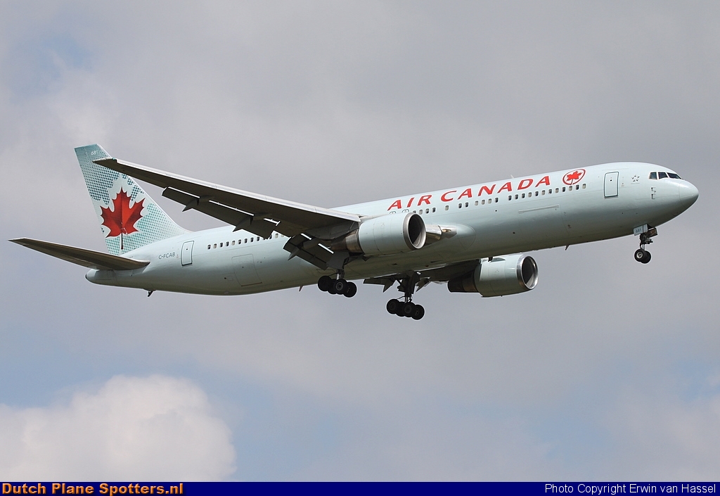 C-FCAB Boeing 767-300 Air Canada by Erwin van Hassel