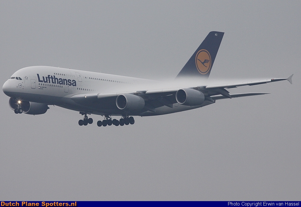 D-AIMD Airbus A380-800 Lufthansa by Erwin van Hassel