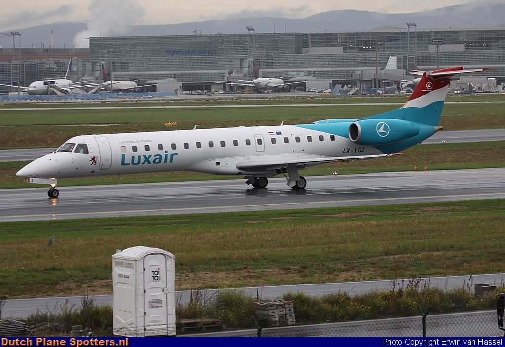 LX-LGZ Embraer 145 Luxair - Luxembourg Airlines by Erwin van Hassel