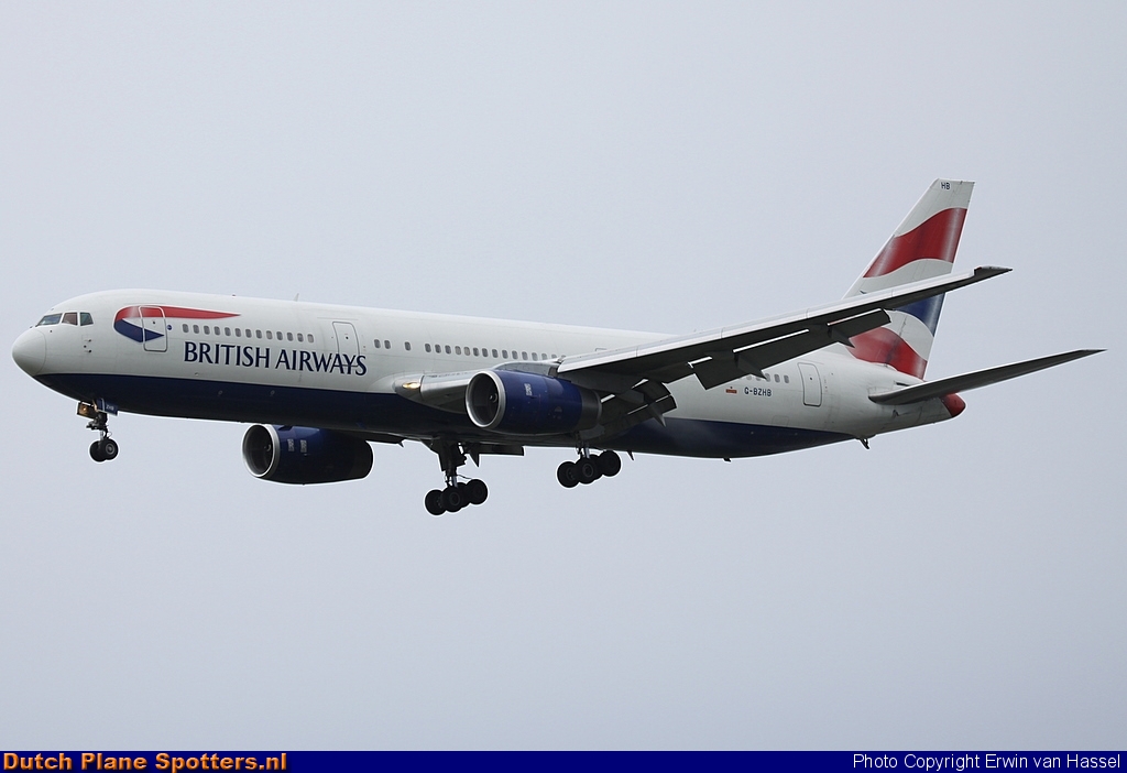 G-BZHB Boeing 767-300 British Airways by Erwin van Hassel