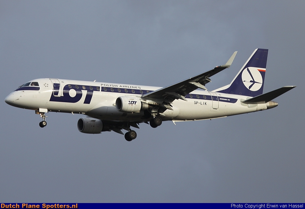 SP-LIK Embraer 175 LOT Polish Airlines by Erwin van Hassel