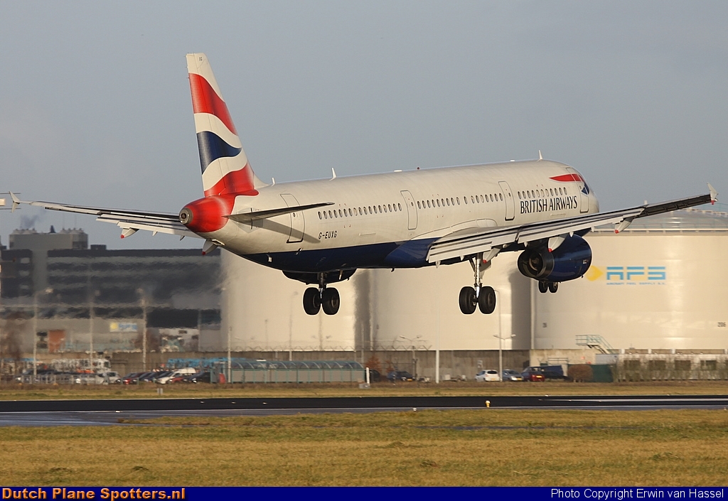 G-EUXG Airbus A321 British Airways by Erwin van Hassel