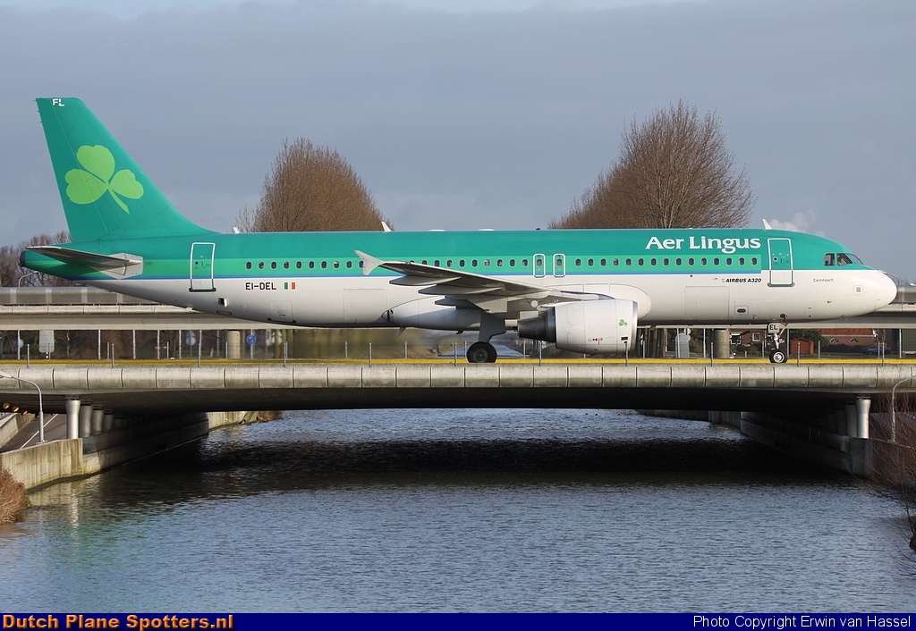EI-DEL Airbus A320 Aer Lingus by Erwin van Hassel