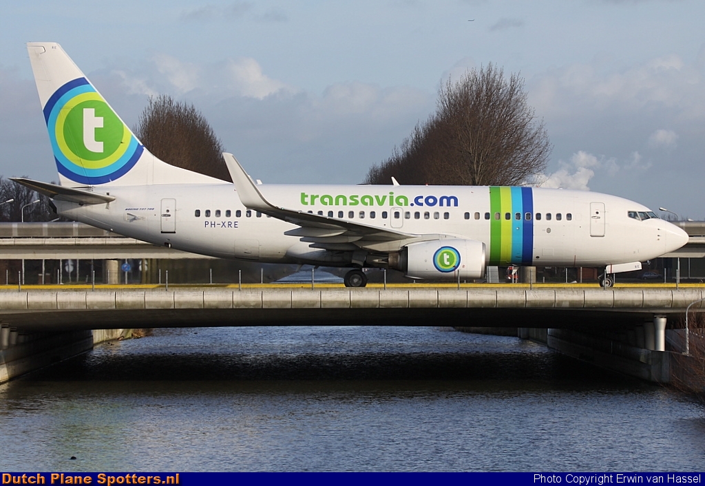 PH-XRE Boeing 737-700 Transavia by Erwin van Hassel