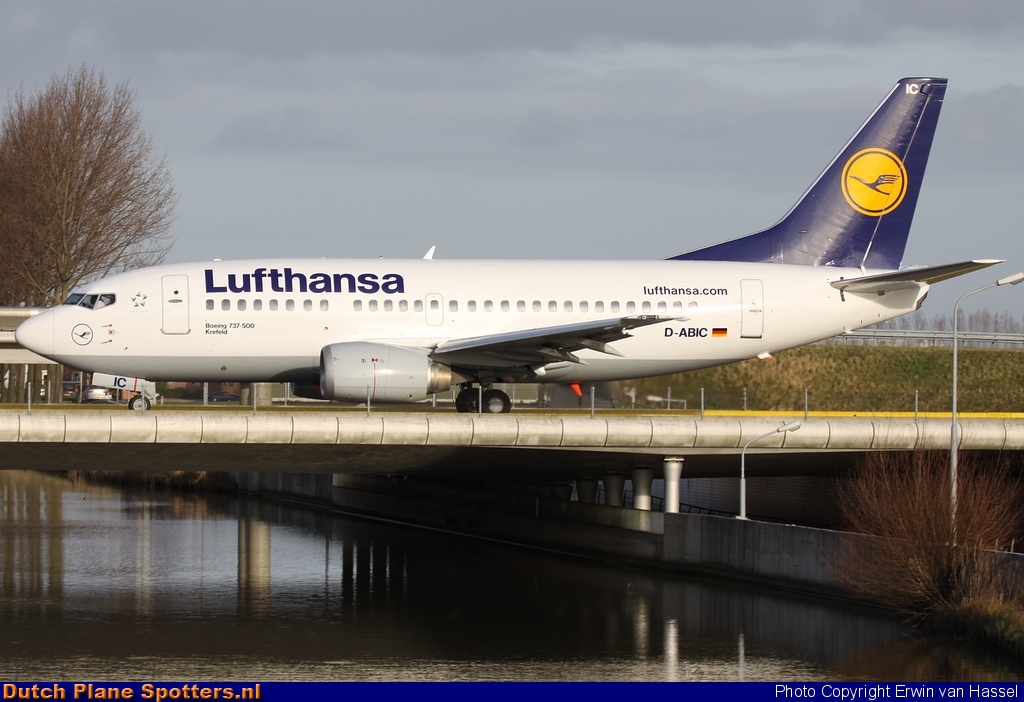 D-ABIC Boeing 737-500 Lufthansa by Erwin van Hassel