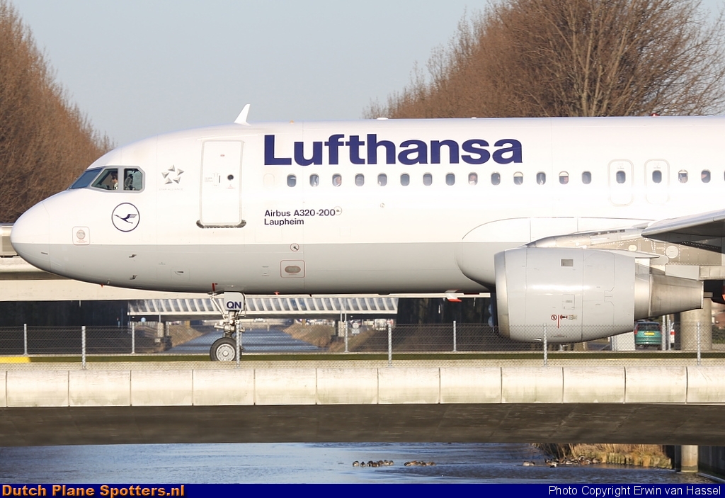 D-AIQN Airbus A320 Lufthansa by Erwin van Hassel