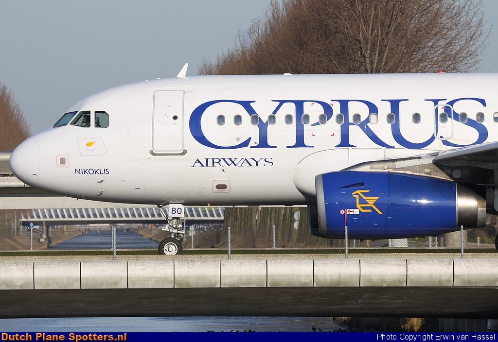 5B-DBO Airbus A319 Cyprus Airways by Erwin van Hassel