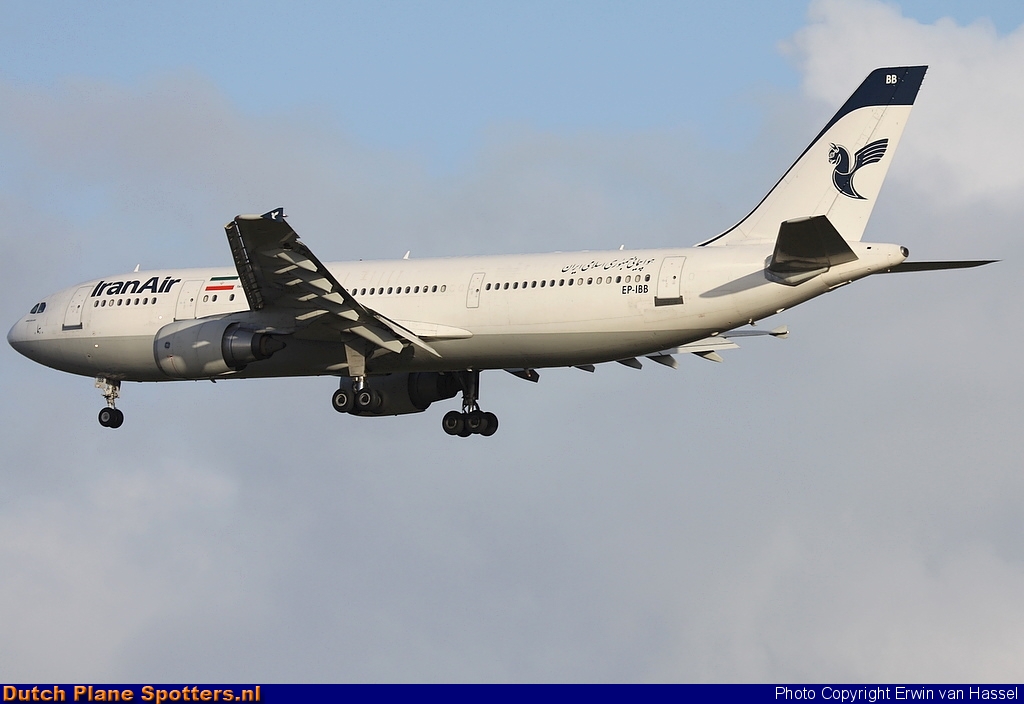 EP-IBB Airbus A300 Iran Air by Erwin van Hassel