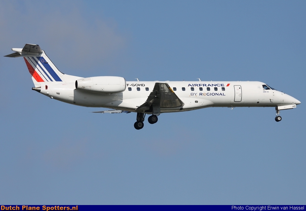 F-GOHD Embraer 135 Air France by Erwin van Hassel