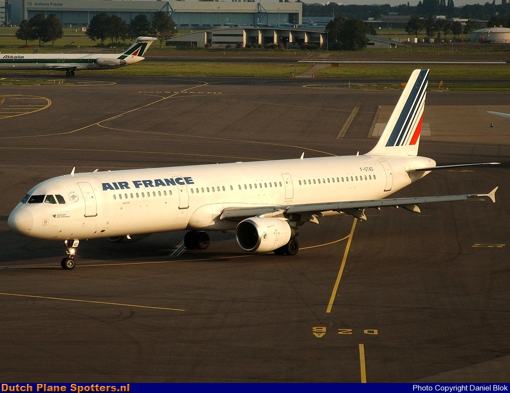F-GTAD Airbus A321 Air France by Daniel Blok