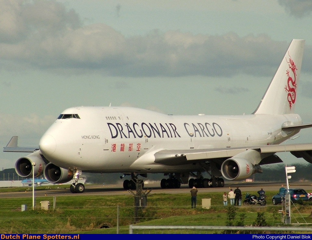B-KAG Boeing 747-400 Dragonair Cargo by Daniel Blok