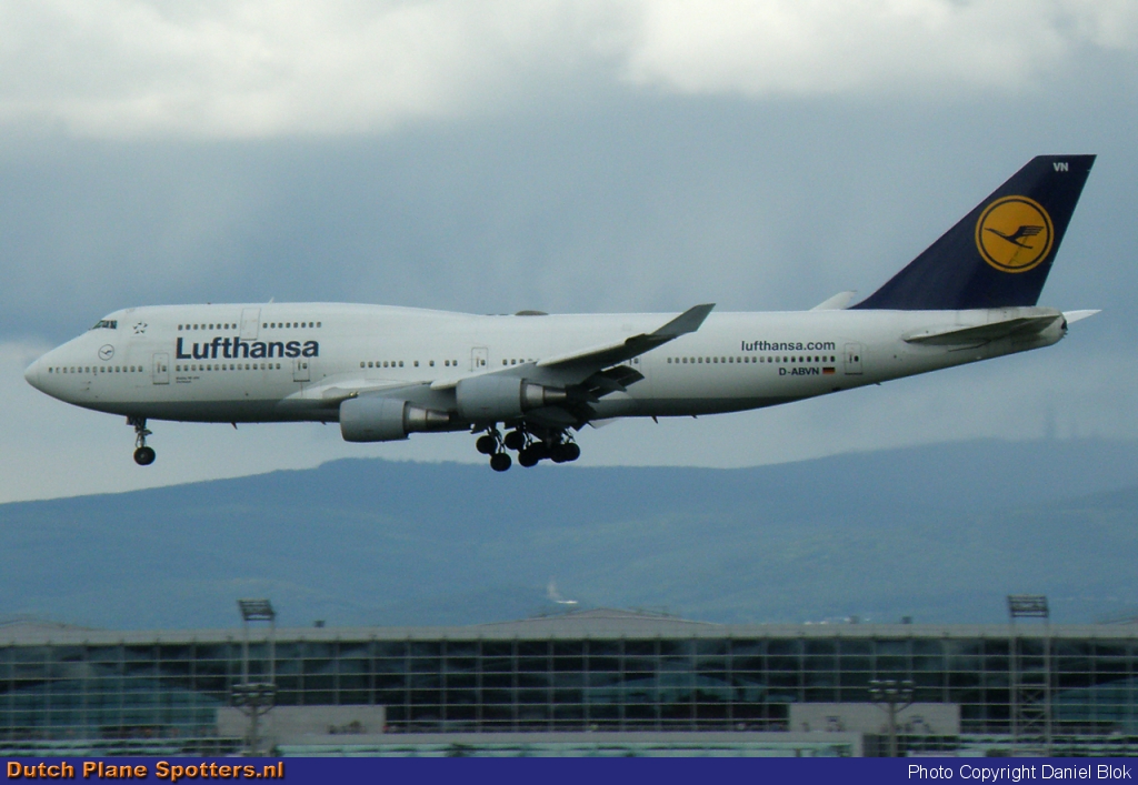D-ABVN Boeing 747-400 Lufthansa by Daniel Blok