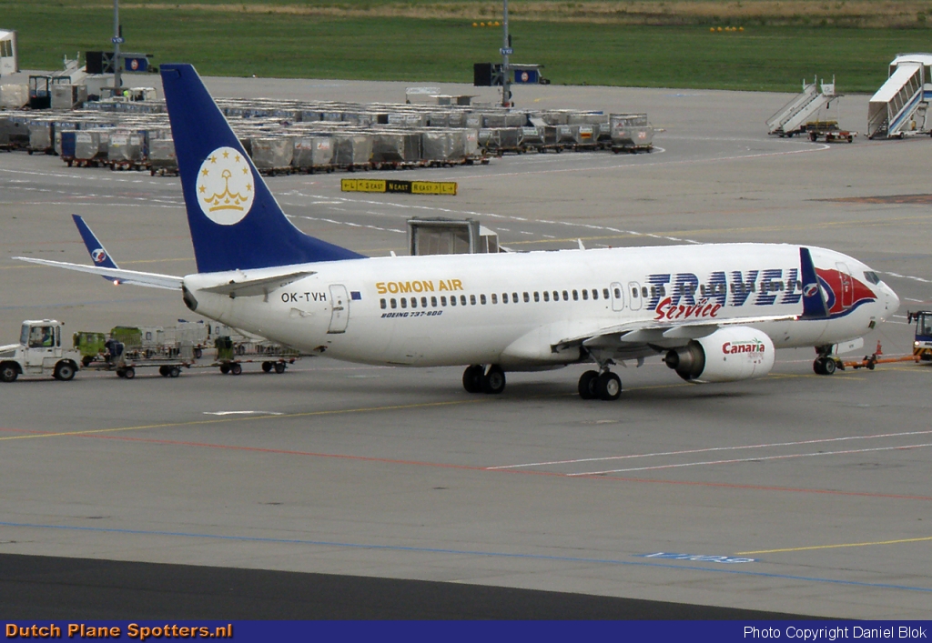 OK-TVH Boeing 737-800 Travel Service by Daniel Blok