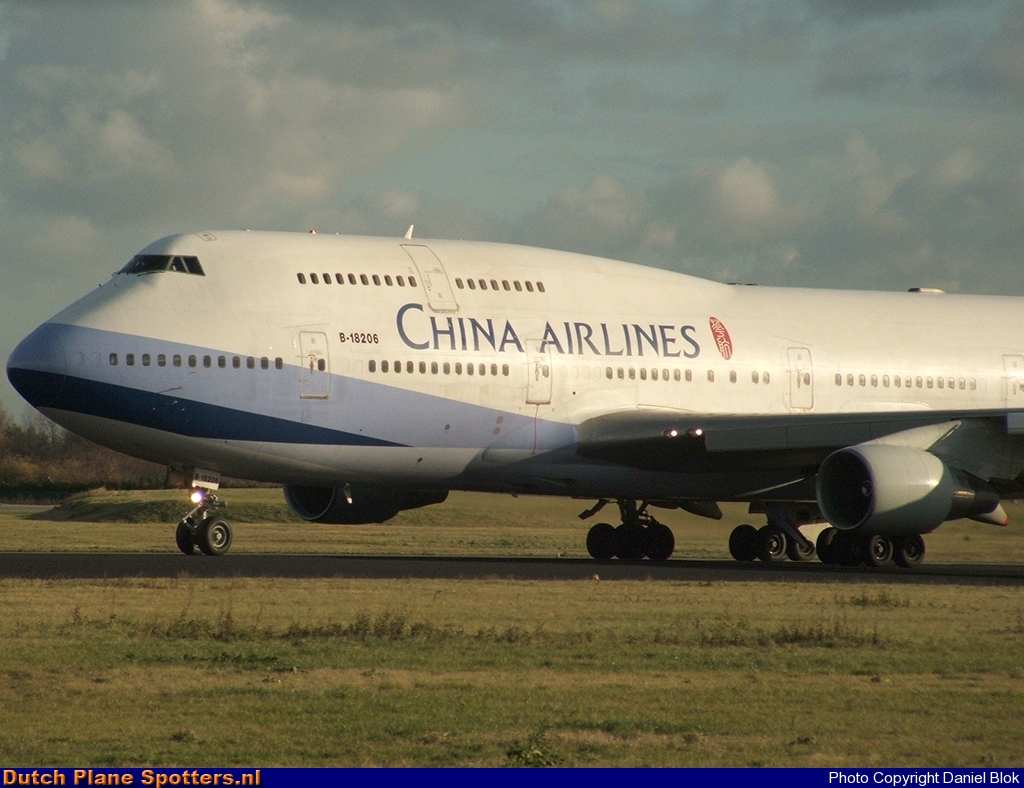 B-18206 Boeing 747-400 China Airlines by Daniel Blok