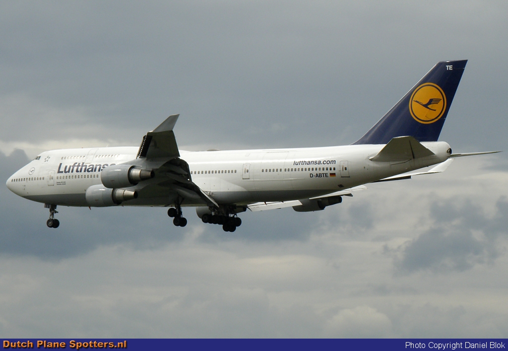 D-ABTE Boeing 747-400 Lufthansa by Daniel Blok