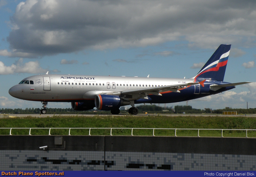 VP-BWE Airbus A320 Aeroflot - Russian Airlines by Daniel Blok