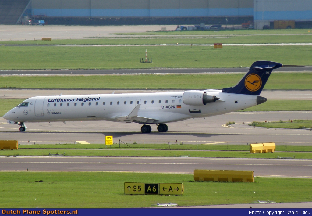 D-ACPN Bombardier Canadair CRJ700 CityLine (Lufthansa Regional) by Daniel Blok