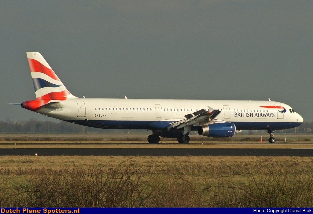 G-EUXH Airbus A321 British Airways by Daniel Blok