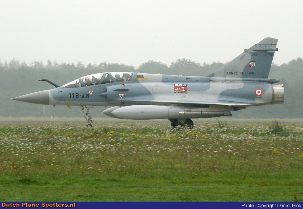 525 / 118-AM Dassault Mirage 2000 MIL - French Air Force by Daniel Blok