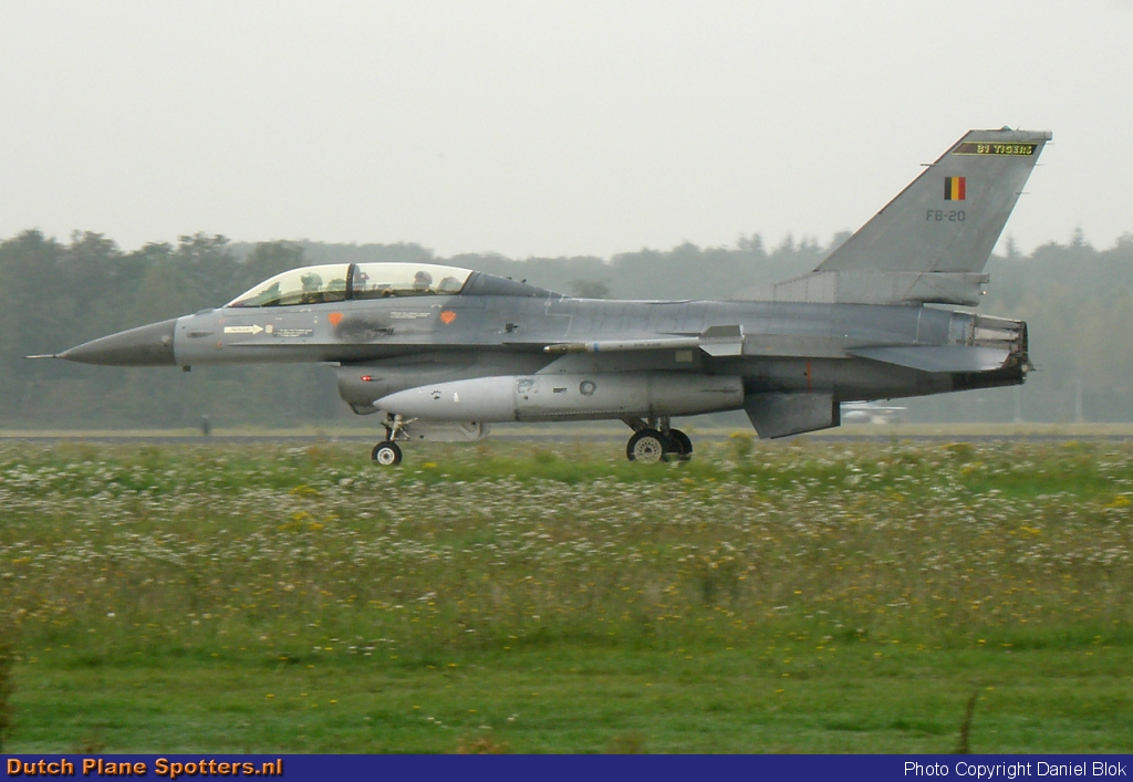 FB-20 General Dynamics F-16 Fighting Falcon MIL - Belgium Air Force by Daniel Blok