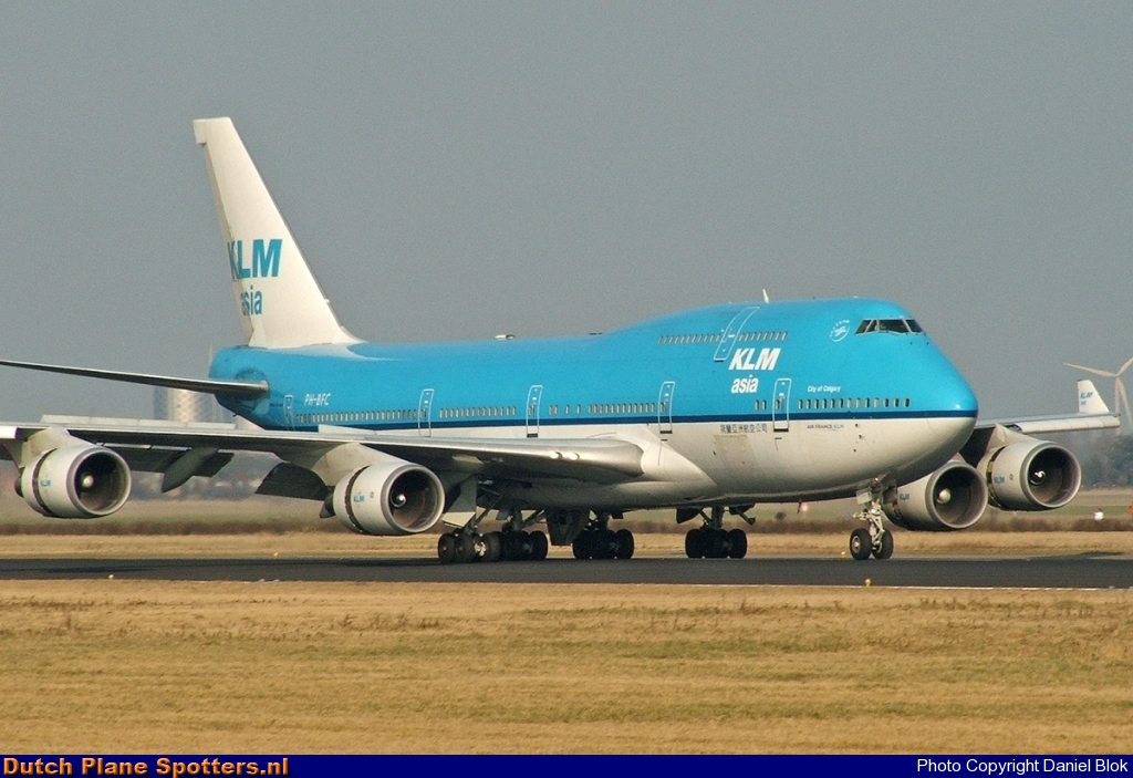 PH-BFC Boeing 747-400 KLM Asia by Daniel Blok