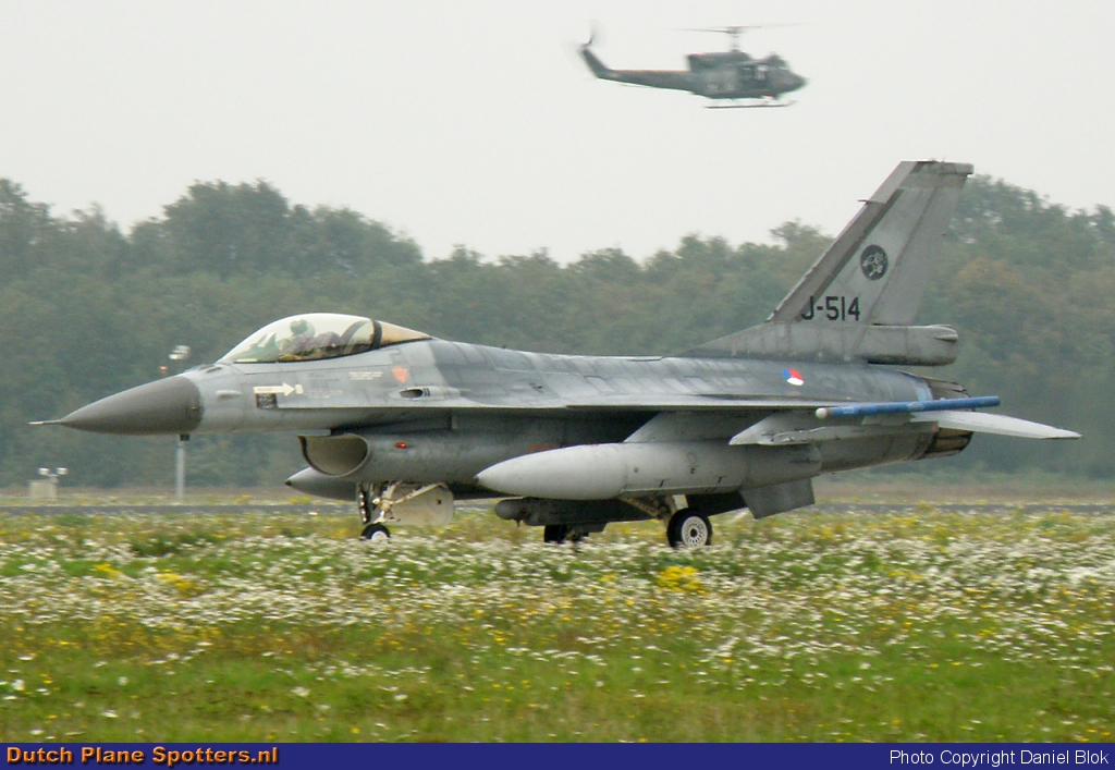 J-514 General Dynamics F-16 Fighting Falcon MIL - Dutch Royal Air Force by Daniel Blok